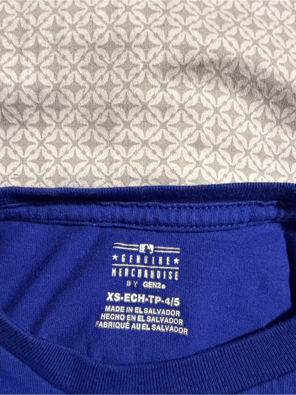 Children’s Genuine Merchandise Royal Blue Kids Crew Neck Tee $10 size XS